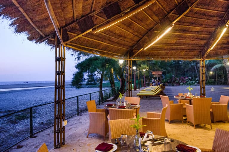 Beach Front Restaurant in South Goa - Nazare