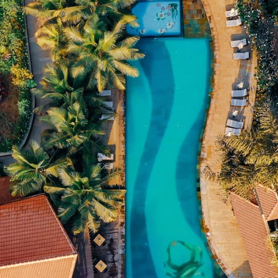 South Goa Resort with two outdoor pools