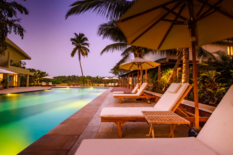 Goa hotel with outdoor pool