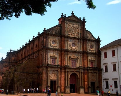 The Basilica Of Bom Jesus Church