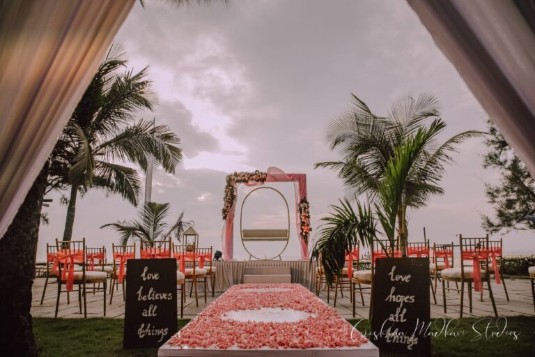 Outdoor weddings at Beleza By The Beach