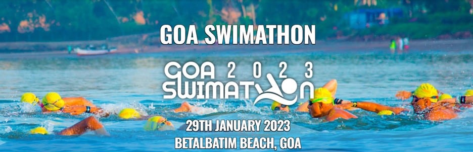 Goa Swimathon 2023 at Betalbatim Beach, Goa