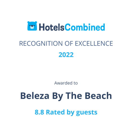 Beleza By The Beach ranked amongst the best hotels in India – HotelsCombined